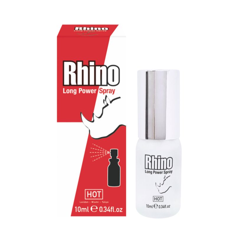 Rhino Long Power Spray 10ml – Botanical Delay Spray for Men Secondary image