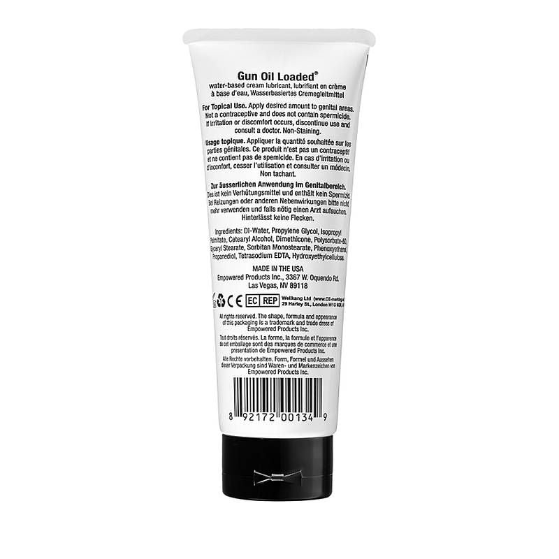 Gun Oil Loaded – Water-Based Silicone Lubricant 100ml Secondary image