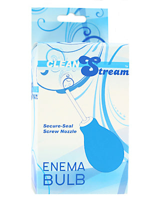 Bulb Anal Clean Enema Blue 4.25 Inch Travel Size Douches