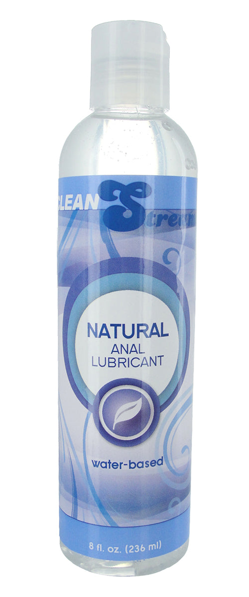 Natural Water Based Anal Lube 8oz/236ml - Silky Smooth Default Title Personal Care