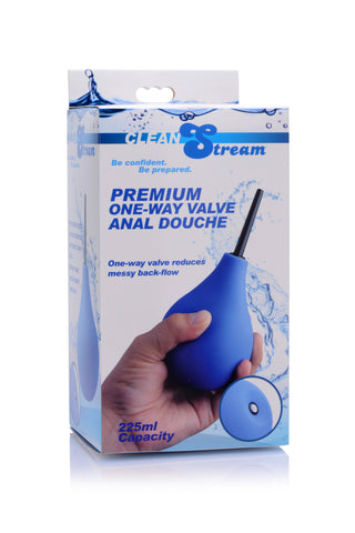 Premium One Way Valve Anal Douche 225ml Compact Size Douches