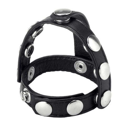 Snap-On Cock and Ball Harness for Enhanced Male Pleasure COCK RINGS Sling