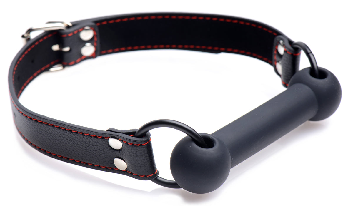 Silicone Bit Gag with Adjustable Strap > Bondage Gear > Gags and Bits