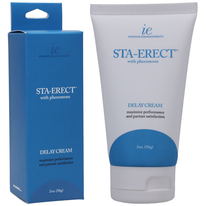 Doc Johnson Sta-Erect Delay Cream Odourless 56g Performance Enhancer for Men Secondary image