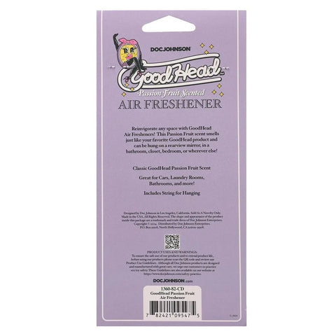 GoodHead Air Freshener Passion Fruit 3.5 oz Scented Freshener Novelties