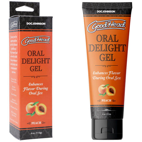 Goodhead Oral Delight Gel Peach Flavored 120 Milliliters Default Title Oral Gels & Sprays