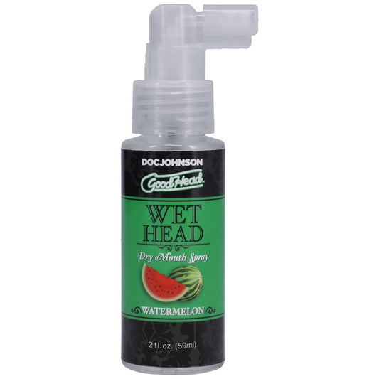 GoodHead Wet Head Dry Mouth Spray 59 ml Watermelon Flavor LOTIONS & LUBES