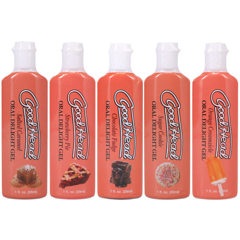GoodHead Oral Delight Gel Dessert 5 Pack 1 Fl Oz Variety Flavors > Relaxation Zone > Edible Treats