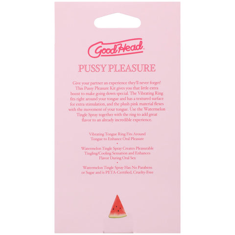 Goodhead Pussy Pleasure Party Kit > Lube > Oral Gels & Sprays