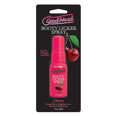 GoodHead Booty Licker Spray Cherry 29ml - Tasty Flavored Pleasure > Lube > Oral Gels & Sprays
