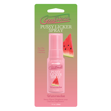 GoodHead Pussy Licker Spray Watermelon 29ml Sweet Flavoured Spray > Lube > Oral Gels & Sprays