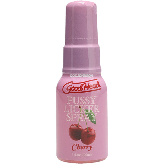 GoodHead Pussy Licker Spray Cherry 29 ml - Lickable Flavor LOTIONS & LUBES