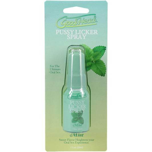 GoodHead Pussy Licker Spray Mint 29 ml Bottle for Intimate Pleasure Default Title LOTIONS & LUBES