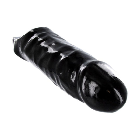 XL Black Mamba Cock Sheath 7 Inch Insertable SLEEVES