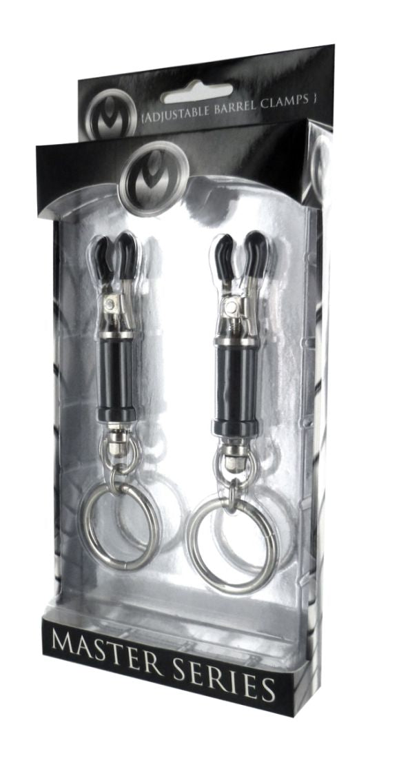 Master Series Bondage Ring Barrel Nipple Clamps > Bondage Gear > Nipple Clamps