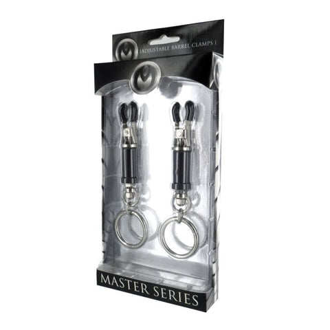 Master Series Bondage Ring Barrel Nipple Clamps > Bondage Gear > Nipple Clamps