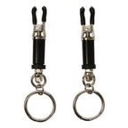 Master Series Bondage Ring Barrel Nipple Clamps – Adjustable Nipple Clamps > Sex Toys > Nipple Clamps
