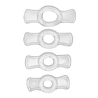 Size Matters Endurance Set With Four Stretchable Sizes – Penis Ring Set > Cock Ring > Sets