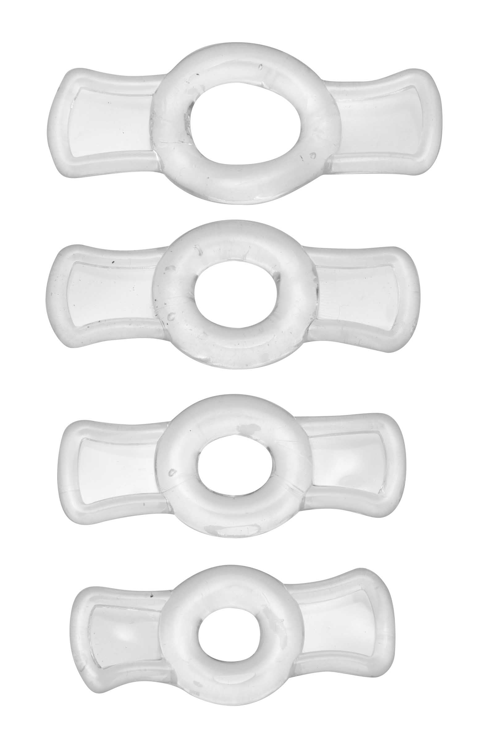 Size Matters Endurance Set With Four Stretchable Sizes – Penis Ring Set > Cock Ring > Sets