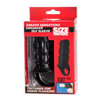 Sheath Sensations Enhancer Sex Sleeve 4.5 Inches Long > Sex Toys For Men > Penis Sleeves