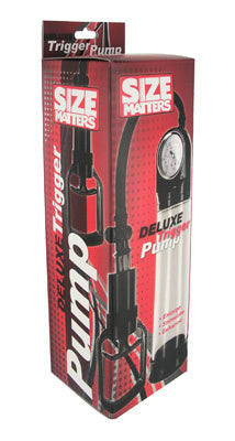 Size Matters Deluxe Trigger Penis Pump > Sex Toys For Men > Penis Enlargers