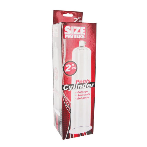 Penis Pumping Cylinder 2.25 Inch Premium Acrylic Adult Sex Toy for Enhanced Performance Clear PUMPS