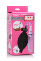 Clitoral Pumping System 12 Inches Length with 3 Inch Cylinder Clear > Pumps > Female Pumps