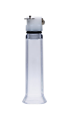 Clitoral Pumping System 12 Inches Length with 3 Inch Cylinder Pumps Female