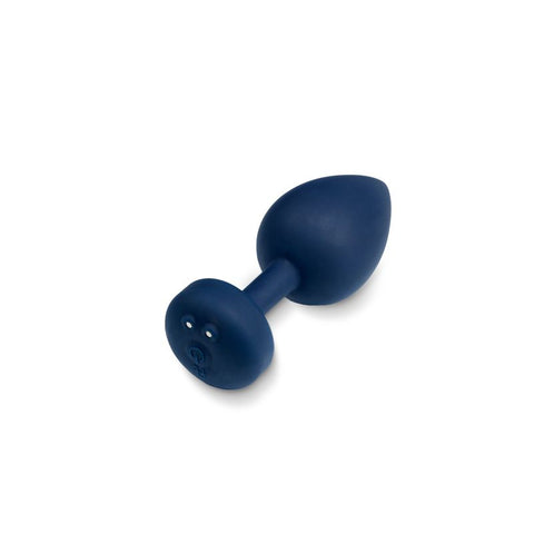 Gplug Large Ocean Blue 3.9 cm Rechargeable Anal Plug Butt Plugs - Vibrating