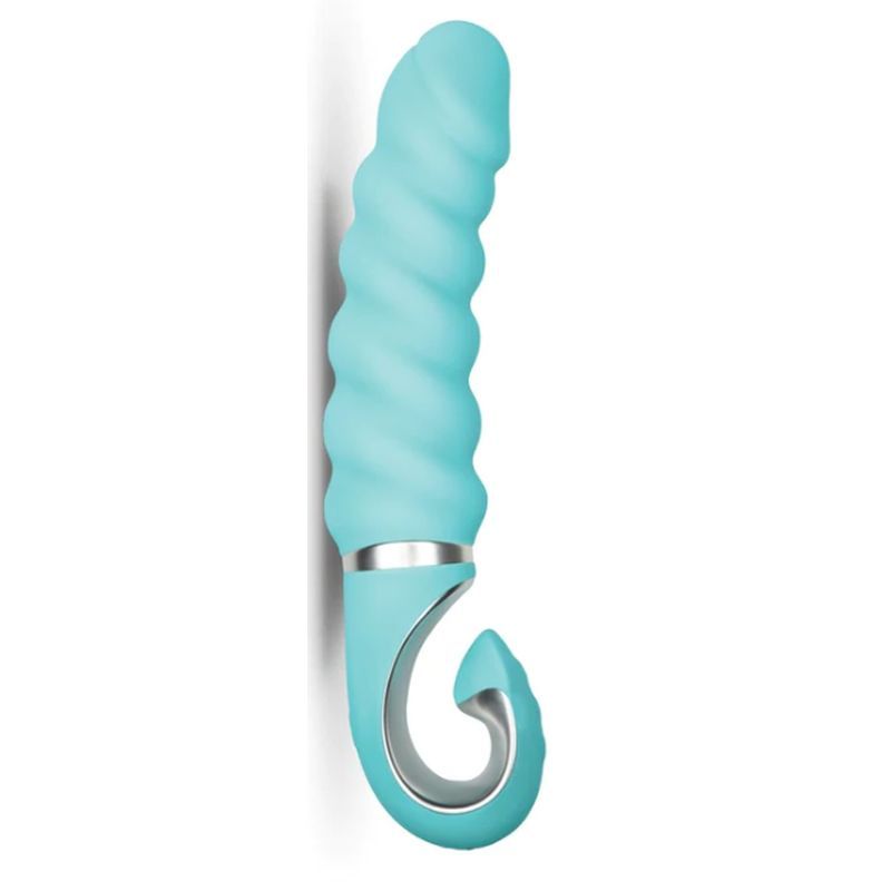 Gjack 2 Tiffany Mint Toy 22cm Waterproof Bioskin Material Vibrators - G Spot