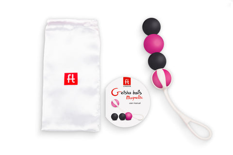 Geisha Balls Magnetic Set of 4 Sizes 15g to 27g KEGEL TOYS