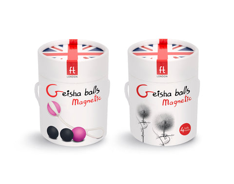 Geisha Balls Magnetic Set of 4 Sizes 15g to 27g KEGEL TOYS