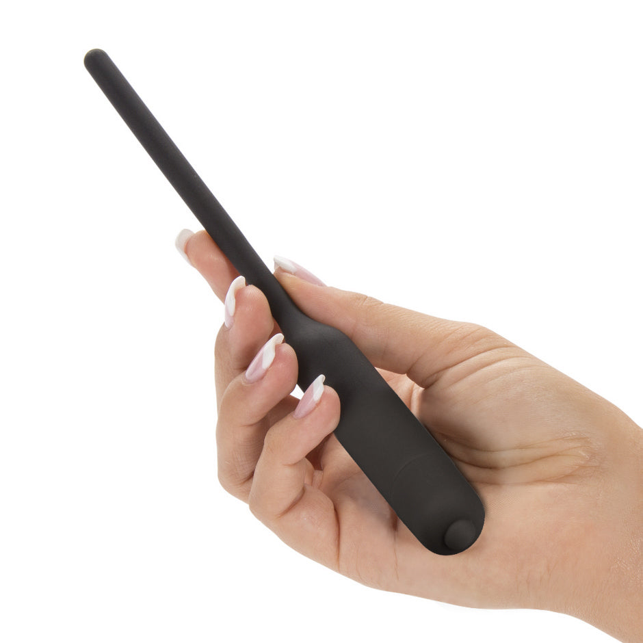 Silicone Vibrating Urethral Dilator with 10 Speed Vibrating Mechanism Sounding Rods