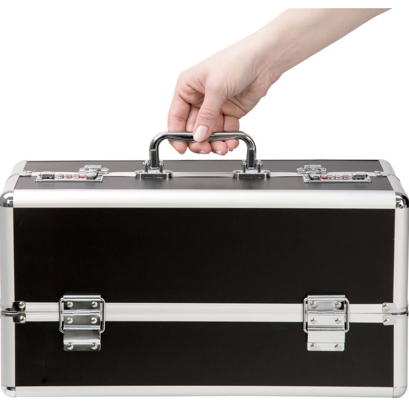 The Toy Chest Large Black 15"x8"x7" – Lockable Storage Case for Sex Toys > Essentials > Toy Storage
