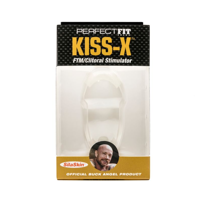 Buck Angel KissX Clear Snug Fit Stroker for Transmen GENDER EXPRESSION