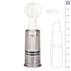 Nipple and Clit Suckers Set of Three – Transparent Precision Suction Cups Sensation Enhancers Clear > Sex Toys > Nipple Suckers