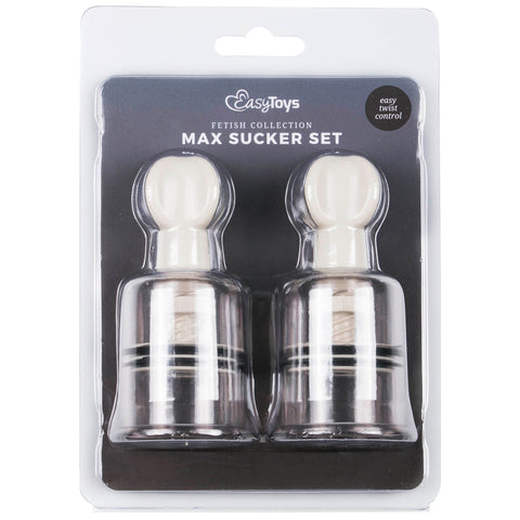 Nipple and Clit Suckers Large Set of Two for Enhanced Sensitivity and Arousal Nipple Suckers