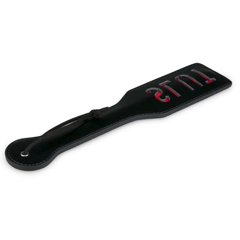Paddle Slut Black for Thrilling Intimate Moments Whips & Paddles
