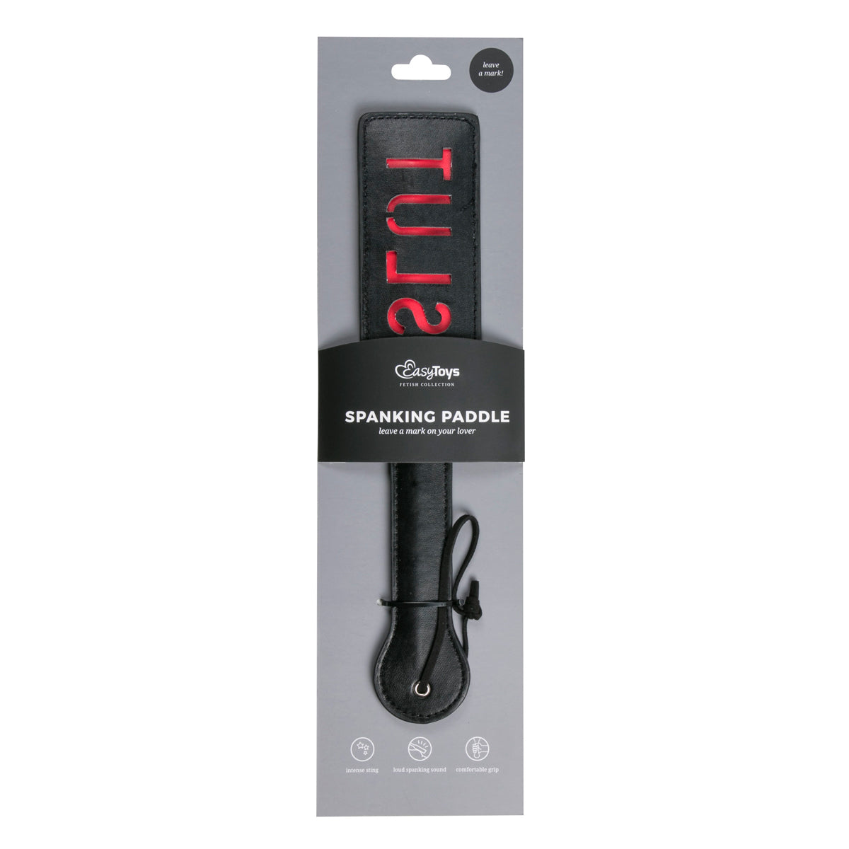 Paddle Slut Black for Thrilling Intimate Moments Whips & Paddles