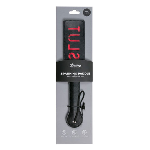 Paddle Slut Black for Thrilling Intimate Moments Whips & Paddles