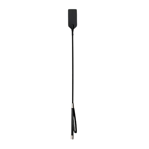Rectangle Crop Whip in Black - High Quality Adult Accessory for Enthusiasts Whips & Paddles