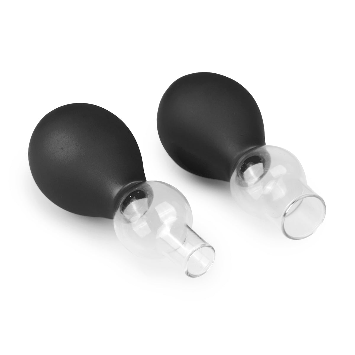 Nipple Sucker Black Two Piece Set for Enhanced Stimulation Nipple Suckers