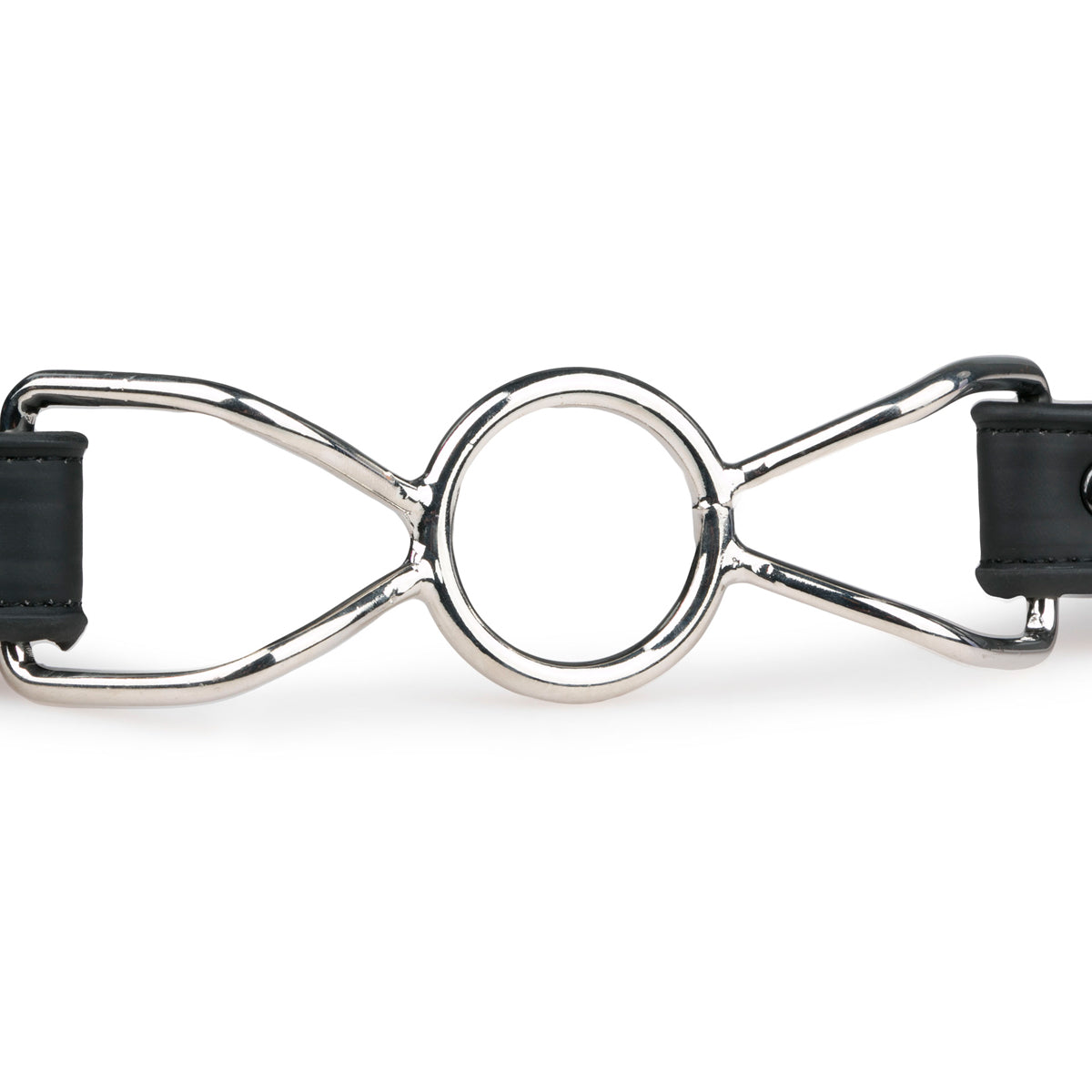 Metal O-Ring Mouth Gag Black > Bondage Gear > Gags and Bits