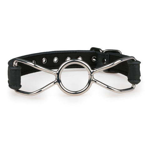 Metal O-Ring Mouth Gag for Bondage and Sensory Play Gags