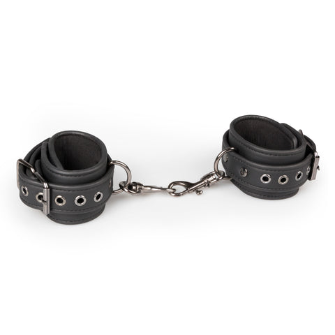 Black Bondage Handcuffs for Adult Play and Intimate Adventures > Bondage Gear > Restraints