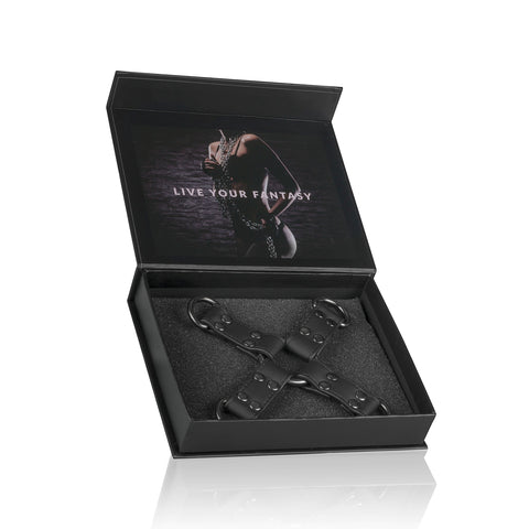 Hogtie Black Faux Leather Bondage Restraint > Bondage Gear > Restraints