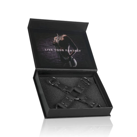 Hogtie Black Faux Leather Bondage Restraint > Bondage Gear > Restraints