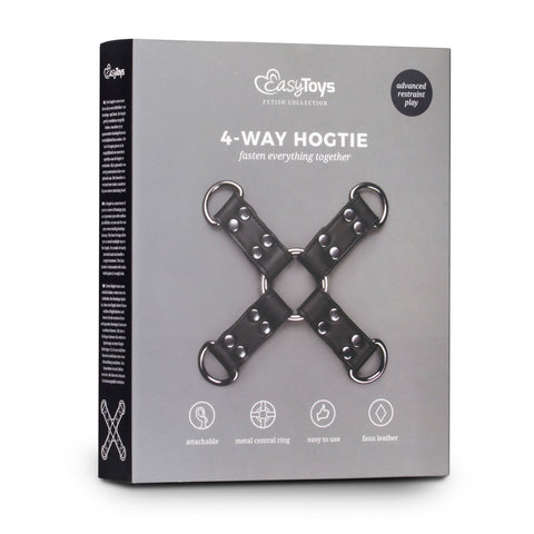 Hogtie Black Faux Leather Bondage Restraint > Bondage Gear > Restraints