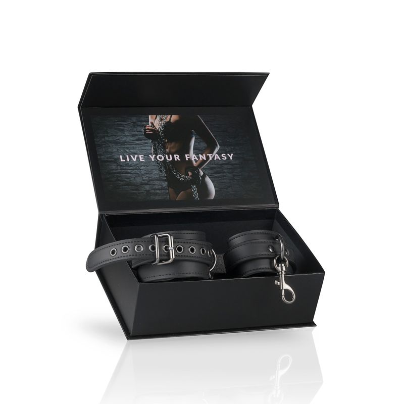 Adjustable Faux Leather Ankle Cuffs – High-Quality Comfort Restraints > Bondage Gear > Restraints