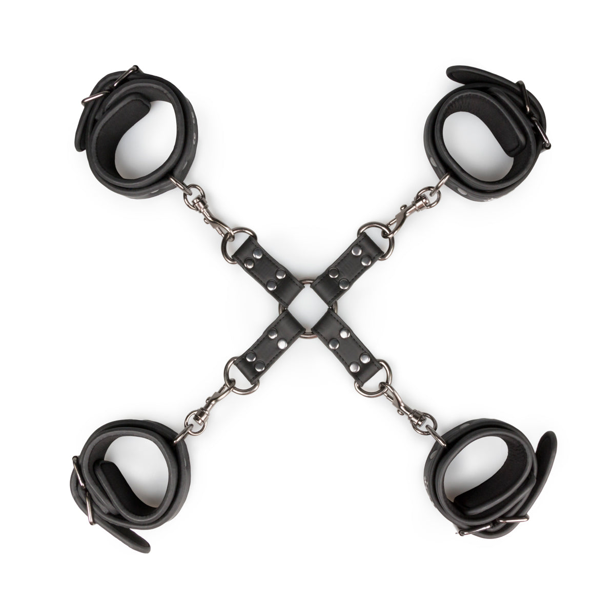Hogtie With Hand And Ankle Cuffs Bondage Set Black > Bondage Gear > Restraints